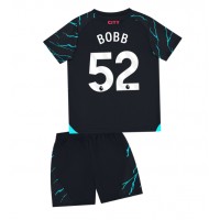 Manchester City Oscar Bobb #52 Rezervni Dres za djecu 2023-24 Kratak Rukav (+ Kratke hlače)